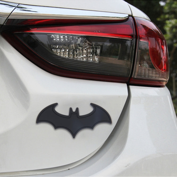 Bat Shape Shining Metal Car Free Sticker, Bat Flying, Bat, Shining Bat