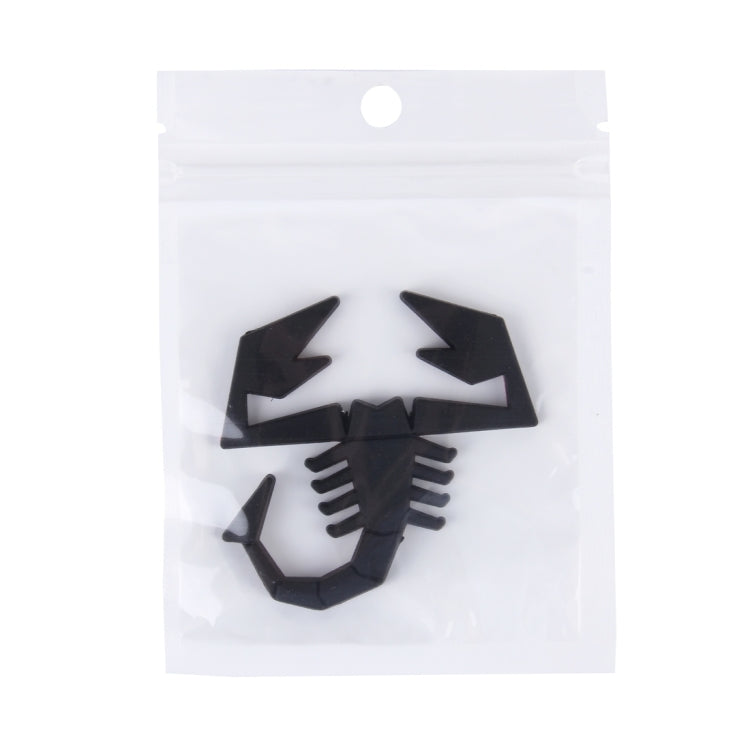 Scorpion Shape Shining Metal Car Free Sticker, Scorpion