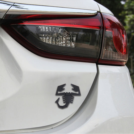 Scorpion Shape Shining Metal Car Free Sticker