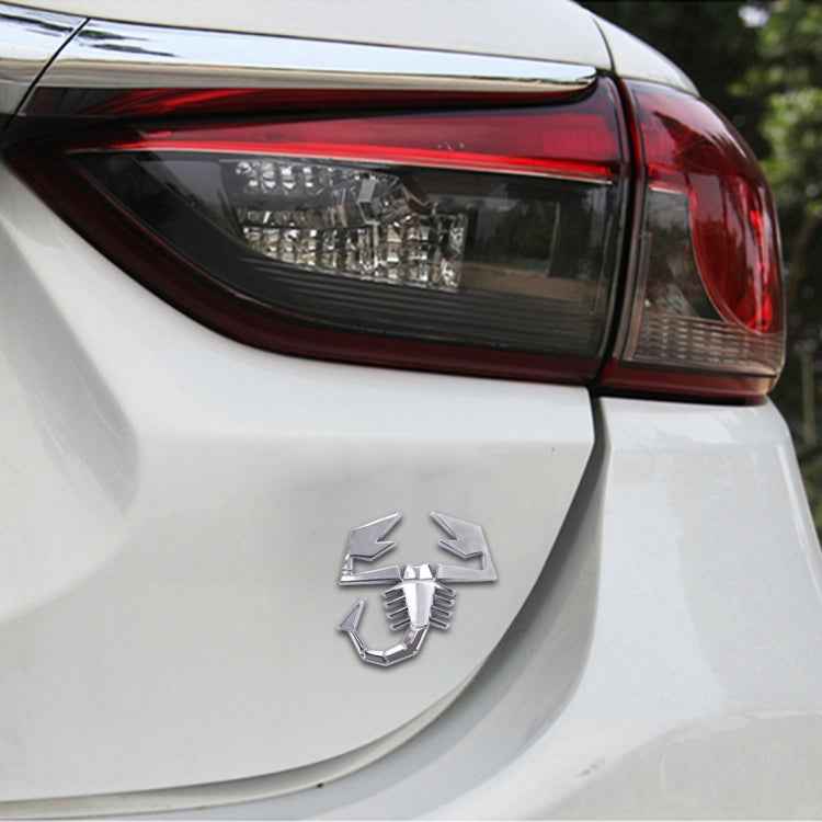 Scorpion Shape Shining Metal Car Free Sticker