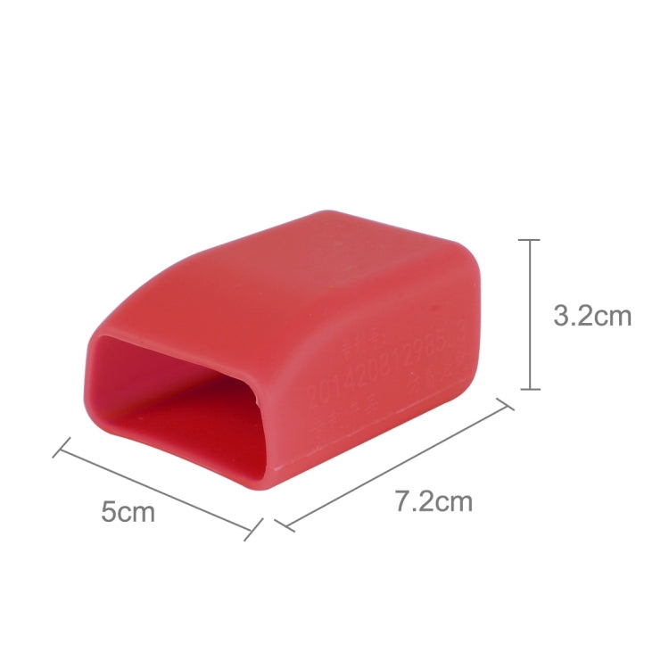 Safe Rubber Car Seat Belt Clips Locking Buckles Protective Cover, Red, Black, Orange, Green, Blue