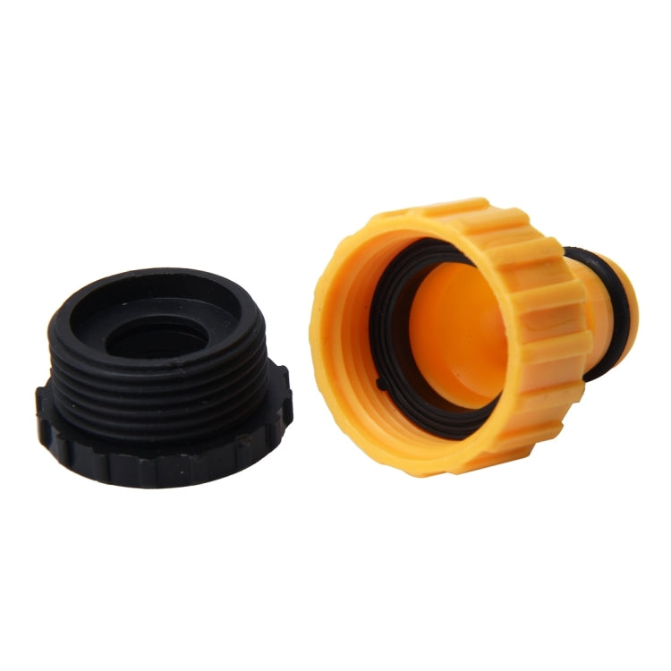 Universal Standard Faucet Hose Connector Quick Connector Washing Machine Water Cannons and A Garden Lawn Sprinkler System Pipe Suit for 1/2inch and 3/4inch Pipe