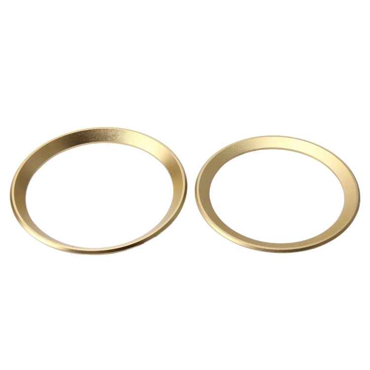 2 PCS/Set Zinc Alloy Steering Wheel Decoration Ring Sticker Logo Car Styling Modification Car Front Logo Ring Decoration Rear Cover Trim Hood Emblem Rings for BMW 3 Series