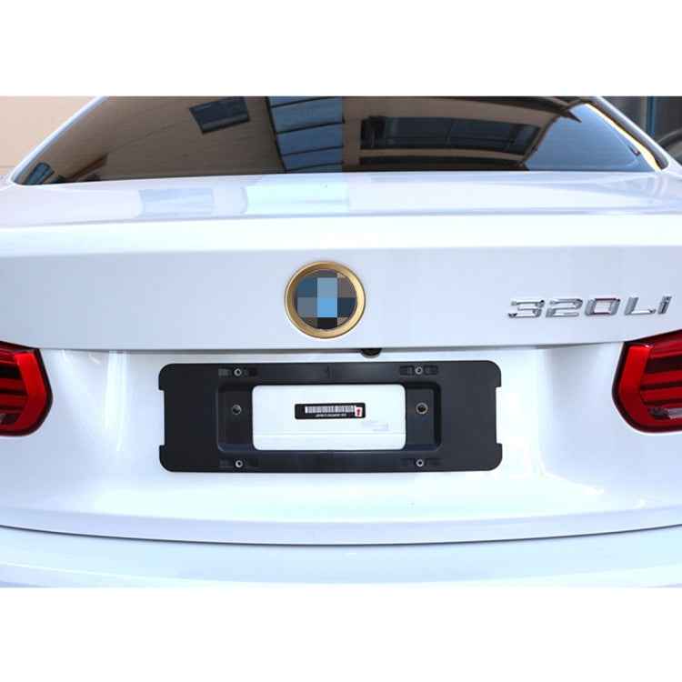 2 PCS/Set Zinc Alloy Steering Wheel Decoration Ring Sticker Logo Car Styling Modification Car Front Logo Ring Decoration Rear Cover Trim Hood Emblem Rings for BMW 3 Series