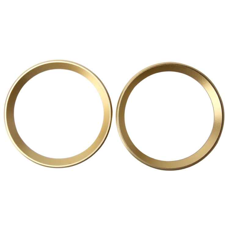 2 PCS Car Logo Decorative Circle Steering Wheel Decoration Ring Sticker Logo Car Styling Modification Car Front Logo Ring Decoration Rear Cover Trim Hood Emblem Rings for BMW 5 Series
