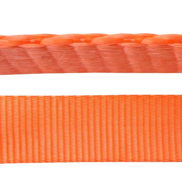 5m x 5cm 8 Tons Towing 2 Tons Lifting High Strength Heavy Duty Vehicle Lifting Towing Pull Strap Rope, Random Color Delivery