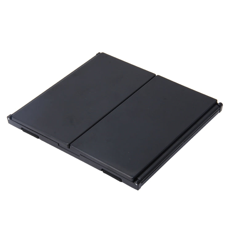 SHUNWEI Car Sun Visor Adjustable Mirror Car Makeup Sun-shading Vehicle Mounted Cosmetic Mirror Folding Vanity Mirror Triple Folding Car Interior Makeup Mirror Auto Supplies