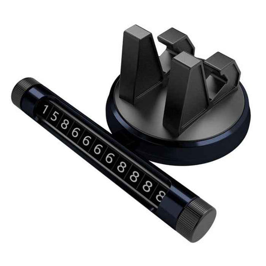 Multi-function Car Instrument Panel Mobile Phone Holder Temporary Parking Card