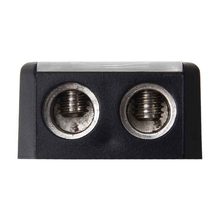 Car Stereo Car Audio Fuse Holder Insurance 60A Car Audio Fuse Holder 1 in 2 Ways Car Auto Fuse Holder Blade Fuse Holder for Car Audio, 1 in 2 Ways