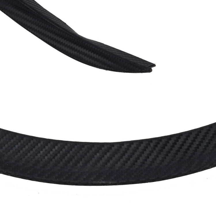 2 PCS 54cm Car Stickers Rubber Large Round Arc Strips Universal Fender Flares Wheel Eyebrow Decal Sticker Eyebrow Car-covers Black Striped Round Arc Strips