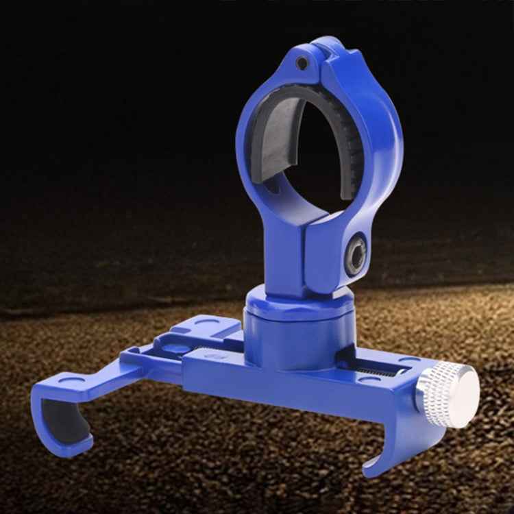 360 Degree Rotatable Aluminum Alloy Phone Bracket for Bicycle, Suitable for 50-100mm Device