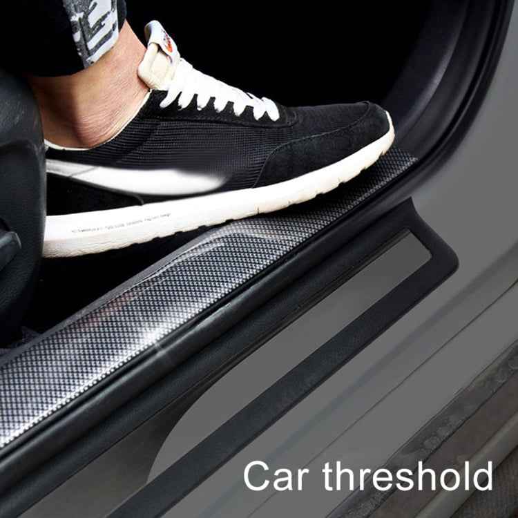 Universal Car Door Threshold Decoration Strip Decorative Sticker, Size : 5CM x 3M