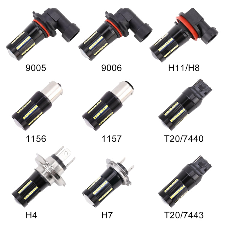 2 PCS 1156 / BA15S DC9-16V / 8.2W / 6000K / 655LM Car Auto Reversing Lights / Turn Light 66LEDs SMD-2016 Lamps, 1156