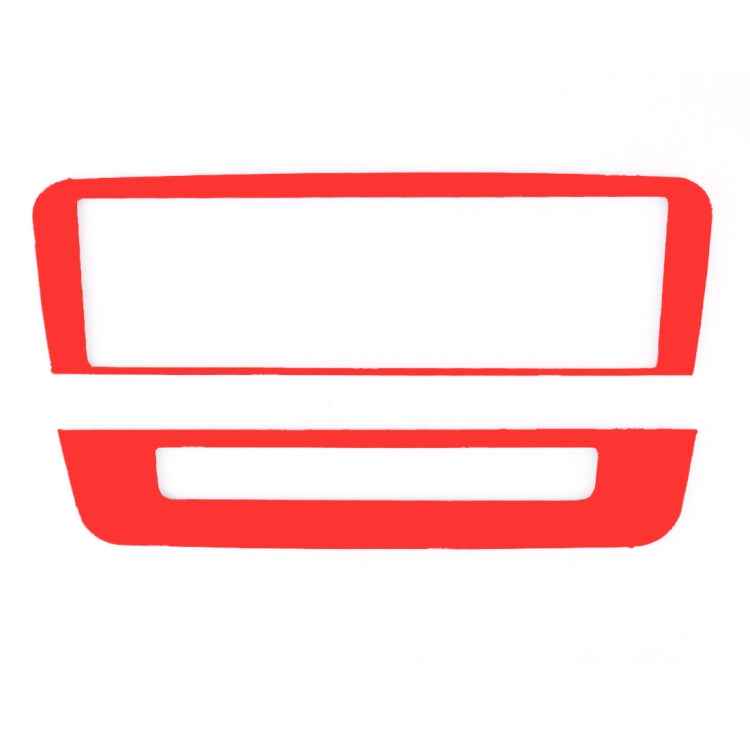 Car Carbon Fiber CD Panel Decorative Sticker for Mercedes-Benz GLA 2015-2018, CD Panel