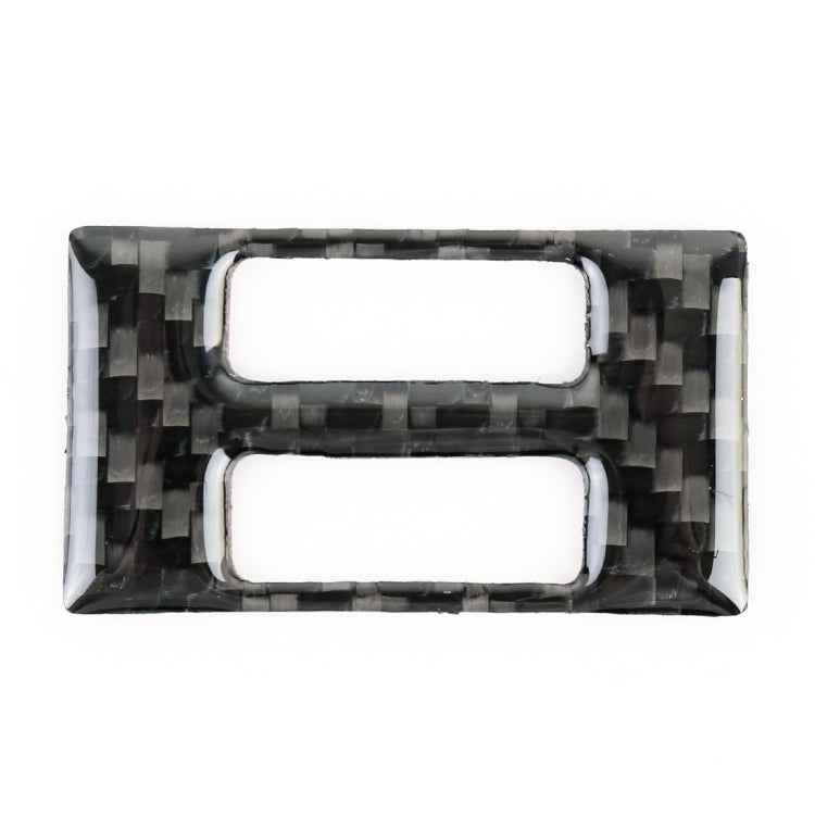 Car Carbon Fiber Air Conditioning Switch Decorative Sticker for Audi A4L / A5 / Q5 2009-2016