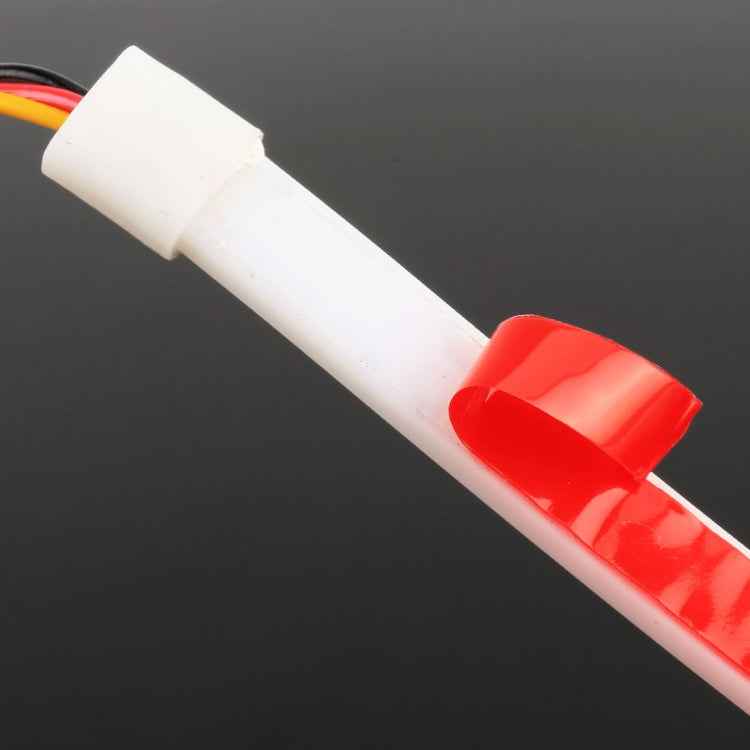 2 PCS 60cm DC12V 5W Ultra-thin Car Auto Double Colors Turn Lights / Running Lights (Turn Lights: Yellow Light; Running Lights: White Light)