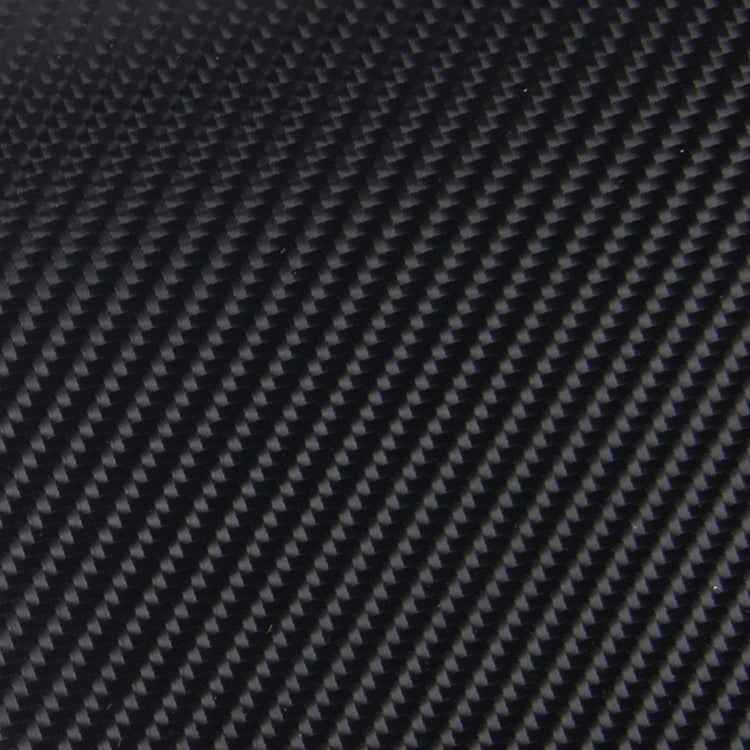 1.52m × 0.5m 4D Deep Blue Gloss Carbon Fiber Vinyl Wrap Car Sticker Decal Bubble Free Air Release