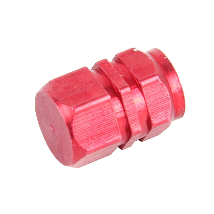 4PCS SA Metal Plated Hexagon Shape Universal Tire Valve Stem Cap