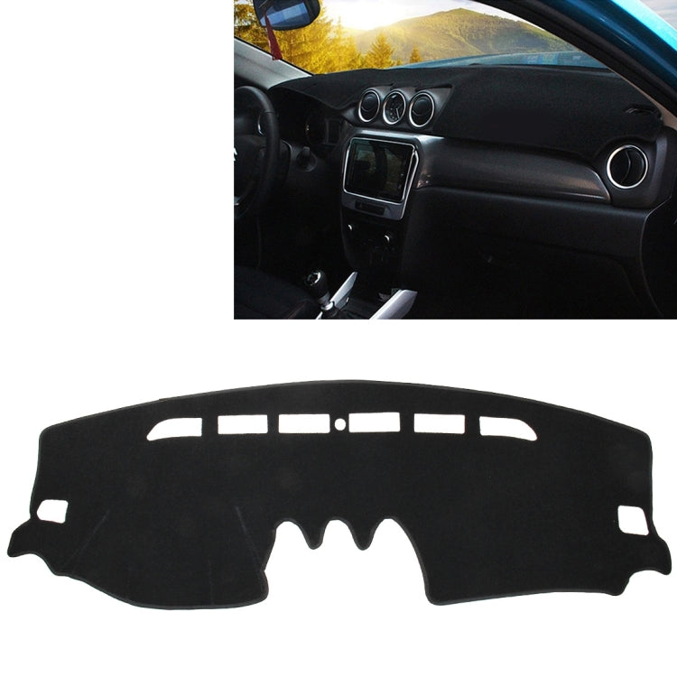 Left-hand Drive Dark Mat Car Dashboard Cover Car Light Pad Instrument Panel Sunscreen for New Vitra (Please note the model and year)