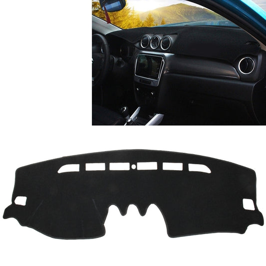 Left-hand Drive Dark Mat Car Dashboard Cover Car Light Pad Instrument Panel Sunscreen for New Vitra (Please note the model and year)