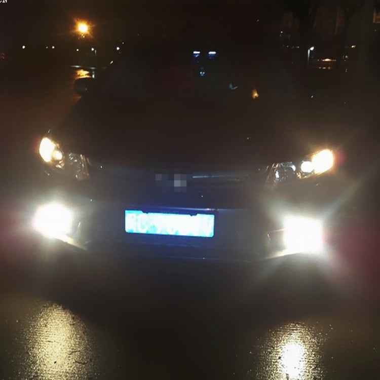 H16 7W 420LM 6000K Car Fog Lights with 42 SMD-3528 LED  Lamps, DC 12V
