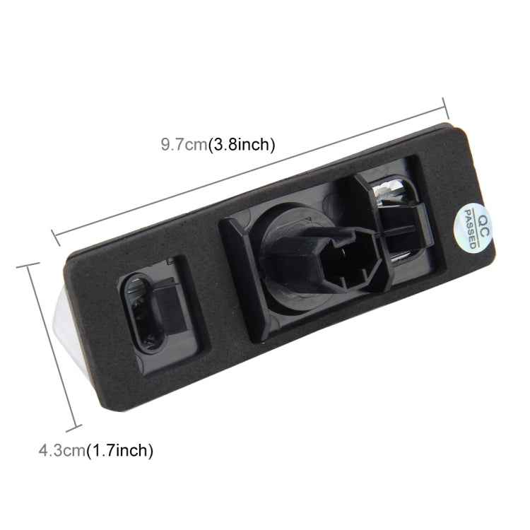 2 PCS License Plate Light with 18  SMD-3528 Lamps for Toyota,2W 120LM,6000K, DC12V(White Light), For Toyota2