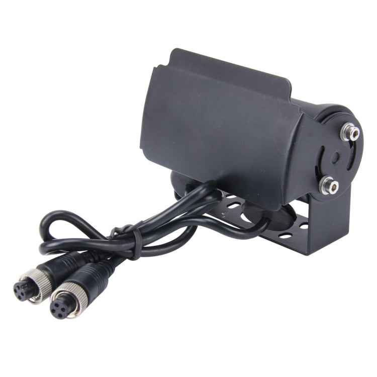 Dual Head Universal 720×540 Effective Pixel  50HZ / NTSC 60HZ CCD Waterproof Car Rear View Backup Camera With 24 LED Lamps