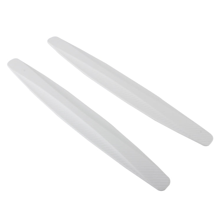 2 PCS Universal Car Body Carbon Fiber Bumper Guard Protector Sticker/Car Crash Bar Bumper Strips /Car Crash Strips/Anti-rub Strips/Anti-rub Bar, Bumper Guard