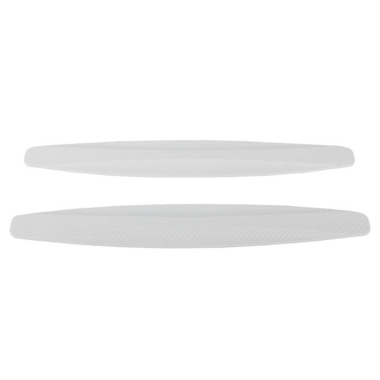 2 PCS Universal Car Body Carbon Fiber Bumper Guard Protector Sticker/Car Crash Bar Bumper Strips /Car Crash Strips/Anti-rub Strips/Anti-rub Bar, Bumper Guard