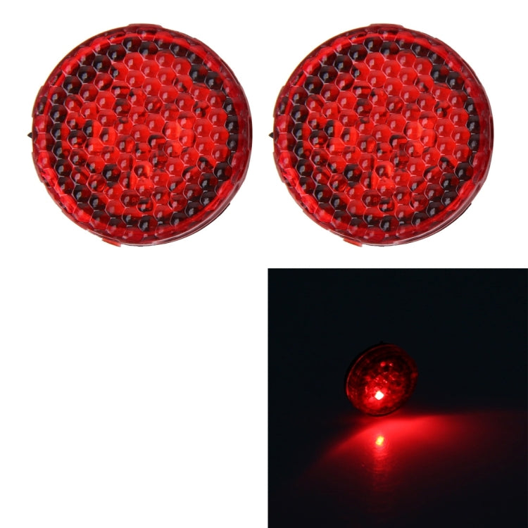 2 PCS Car Door Anti-collision Warning Strobe Light (Red Light), Blue Light, Colorful Light, Yellow Light, Red Light