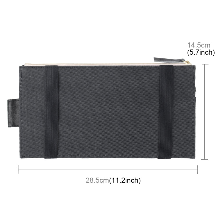 Bolsa interior multifuncional para parasol de coche, soporte para gafas de sol, tarjetero y almacenamiento