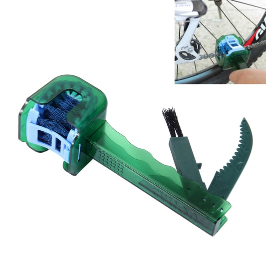 CYLION Multifunctional Quick Wash Brushes Tool kits Chain Cleaner for Bicycle, 5