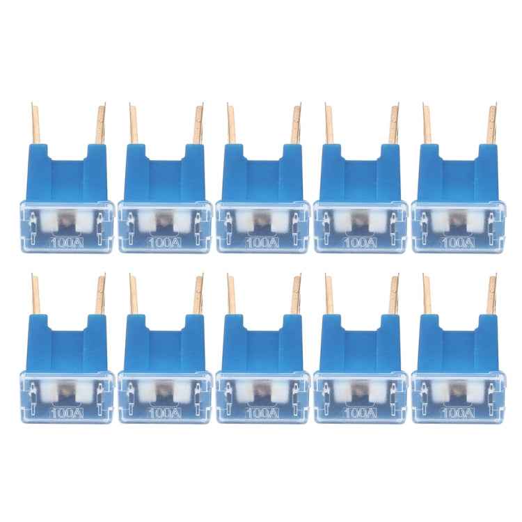 10 PCS 100A 32V Car Add-a-circuit Fuse Tap Adapter Blade Fuse Holder, 100A 32V