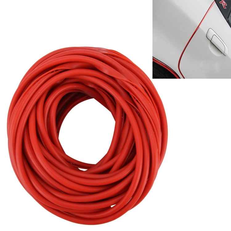 5m Car Decorative Strip PVC Chrome Decoration Strip Door Seal Window Seal