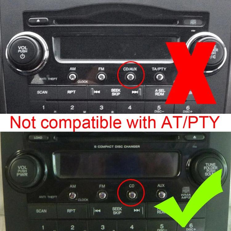 Car USB + AUX Audio Wiring Harness Car MP3 Audio Digital Disc Box for Honda