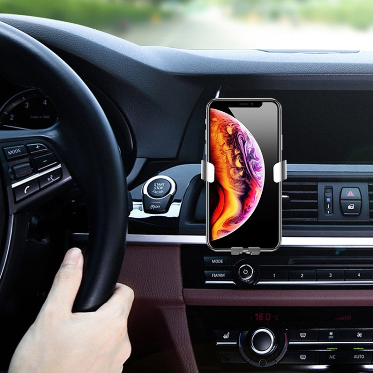 Adjustable Car Mirror Surface Gravity Mobile Phone Holder Bracket