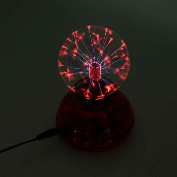 Car Auto Plasma Magic Ball Sphere Lightening Lamp with Hand-Touching Changing Pattern Model