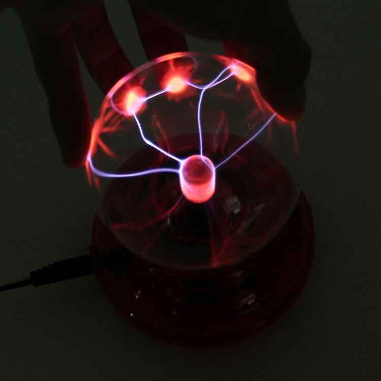 Car Auto Plasma Magic Ball Sphere Lightening Lamp with Hand-Touching Changing Pattern Model