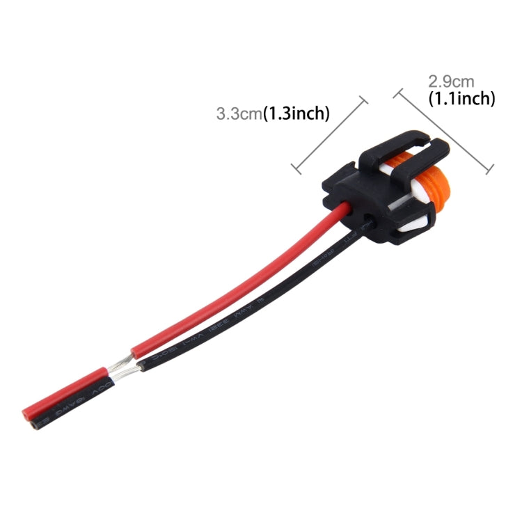 2 PCS Car Auto LED Bulb Socket Holder (No Including Light), 9005, 9006, H1/H3, H4, H7, H8/H11, T10, 1156, 1157, 7440, 7443