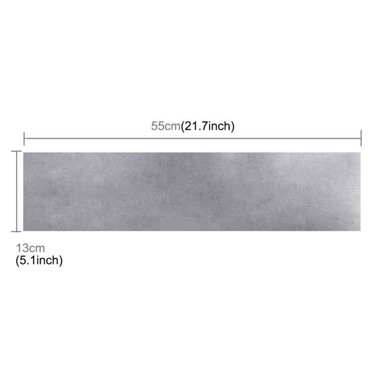 Car Auto Aluminum 55cm × 13cm Rear Warning Sign Sticker for Truck and Van