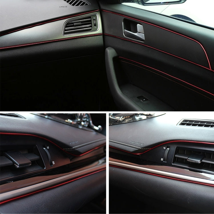5m Flexible Trim For DIY Automobile Car Interior Exterior Moulding Trim Decorative Line Strip with Film Scraper