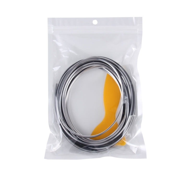 5m Flexible Trim For DIY Automobile Car Interior Exterior Moulding Trim Decorative Line Strip with Film Scraper