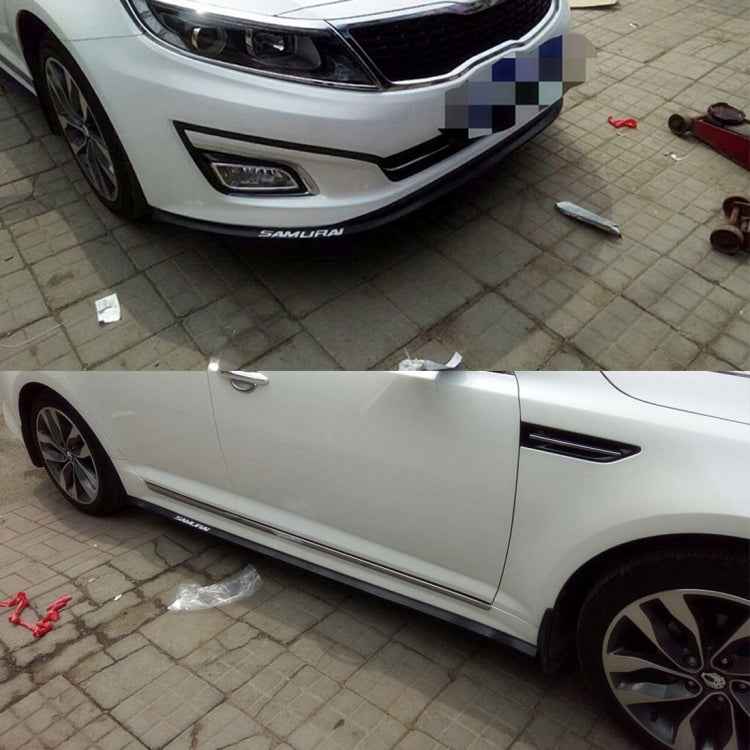 Universal 2.5m Car Front Bumper Lip Splitter Spoiler Skirt Adhesive Protector