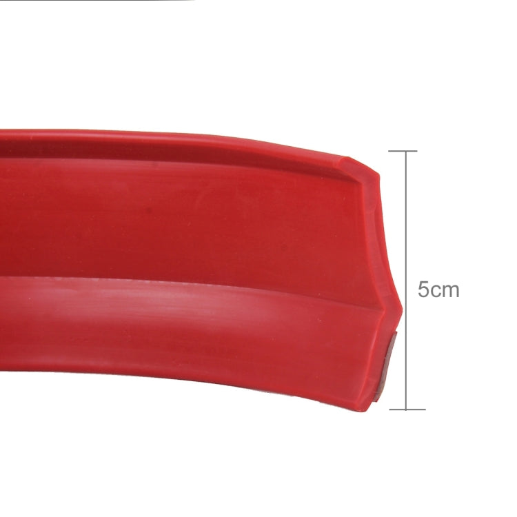 Universal 2.5m Car Front Bumper Lip Splitter Spoiler Skirt Adhesive Protector, 2.5m