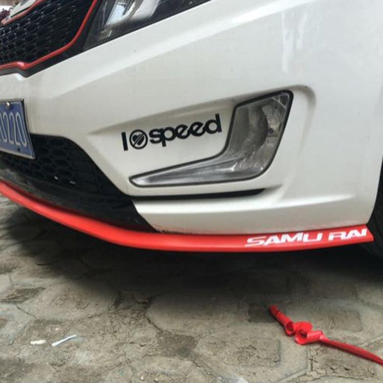 Universal 2.5m Car Front Bumper Lip Splitter Spoiler Skirt Adhesive Protector, 2.5m