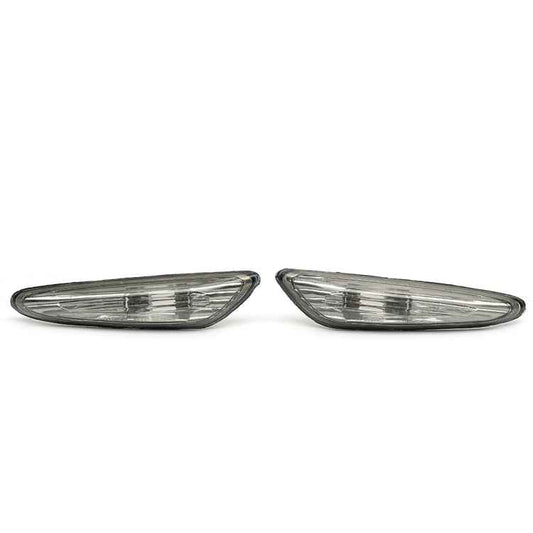 2 PCS Car Side Marker Lights / Turn Signal Lights Housing without Bulbs 63 13 7 165 742 / 63 13 7 165 741 for BMW E90 E91 E92 E93 2006-2011