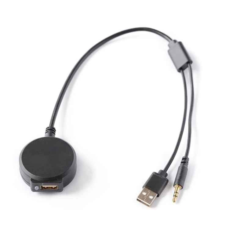 Universal Car Bluetooth Adapter Radio Stereo AUX Cable Adapter AUX USB Interface