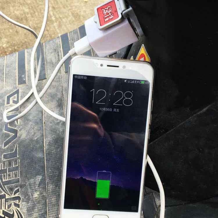 Electrical Motorcycle 36-80V 1A USB Mobile-phone Charger Adapter