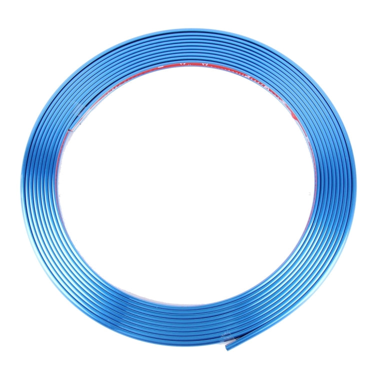 Universal Decorative Scratchproof Stickup 8M Flexible Car Wheel Hub TRIM Mouldings Shining Decoration Strip