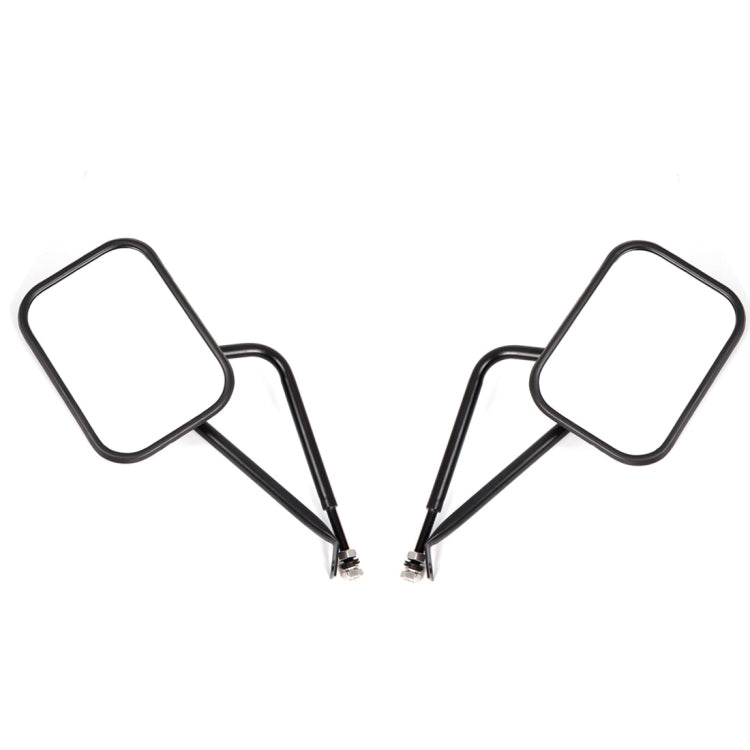 2 PCS Car Door Off Side View Mirror Rectangular Reversing Mirrors for Jeep Wrangler JK 2007-2017, For Jeep Wrangler JK 2007-2017
